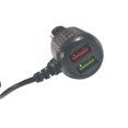 thumbnail image 2 of Scienceny 2 en 1 cámara de salpicadero cargador de coche portátil 12V-24V Dual USB teléfono móvil portátil grabadora de conducción Cámaras de salpicadero de coche, 2 of 6