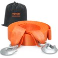 thumbnail image 1 of VEVOR Car Tow Cable Towing Strap Rope 17000 lbs 20 ft with 2 Hooks Heavy Duty, 1 of 9