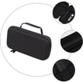 thumbnail image 3 of Microphones Carrying Bag Microphone Case Dual Microphones Carrying Bag Mic Bag Storage Box Carry Case Water-Resistant Shock-Proof Black for Storing Two Microphones, 3 of 8