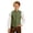 001-Army Green269, variant on Vertical Texture Mandarin Collar Button Vest for Teen Boy Sleeveless Bavarian Oktoberfest Top Blouse