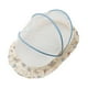 thumbnail image 2 of Cubierta de red para cuna, tienda de campaña, ropa de cama, suministros multifunción, funda protectora plegable para bebé, mini dosel para habitación perro azul, 2 of 8
