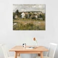 thumbnail image 2 of Orinice  Vintage Rural Dwelling Painting Poster - Retro Countryside Print - Fine Art - Landscape Art - Gift for Men &amp; Women - Abstract Decor for Living Room or Office  20x16in, 2 of 6