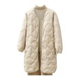 thumbnail image 5 of Roncen Puffer Jacket Women Oversized Lightweight Warm Jacket Button Down Fall Winter Coat with Pockets, 5 of 6