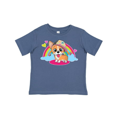 

Inktastic Corgi Dog Gift Puppy Gift Toddler Toddler Girl T-Shirt