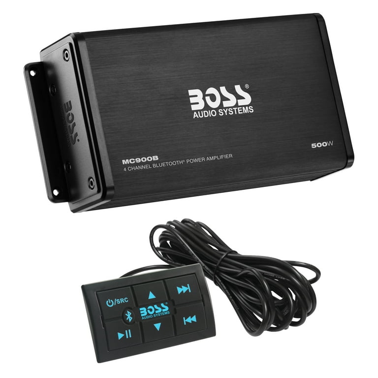 Free Shipping! Boss Audio Systems Car Amplifier, 4 Channel, 500W