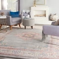 thumbnail image 5 of Nourison Passion Vintage Bordered Grey Area Rug, 5 of 13