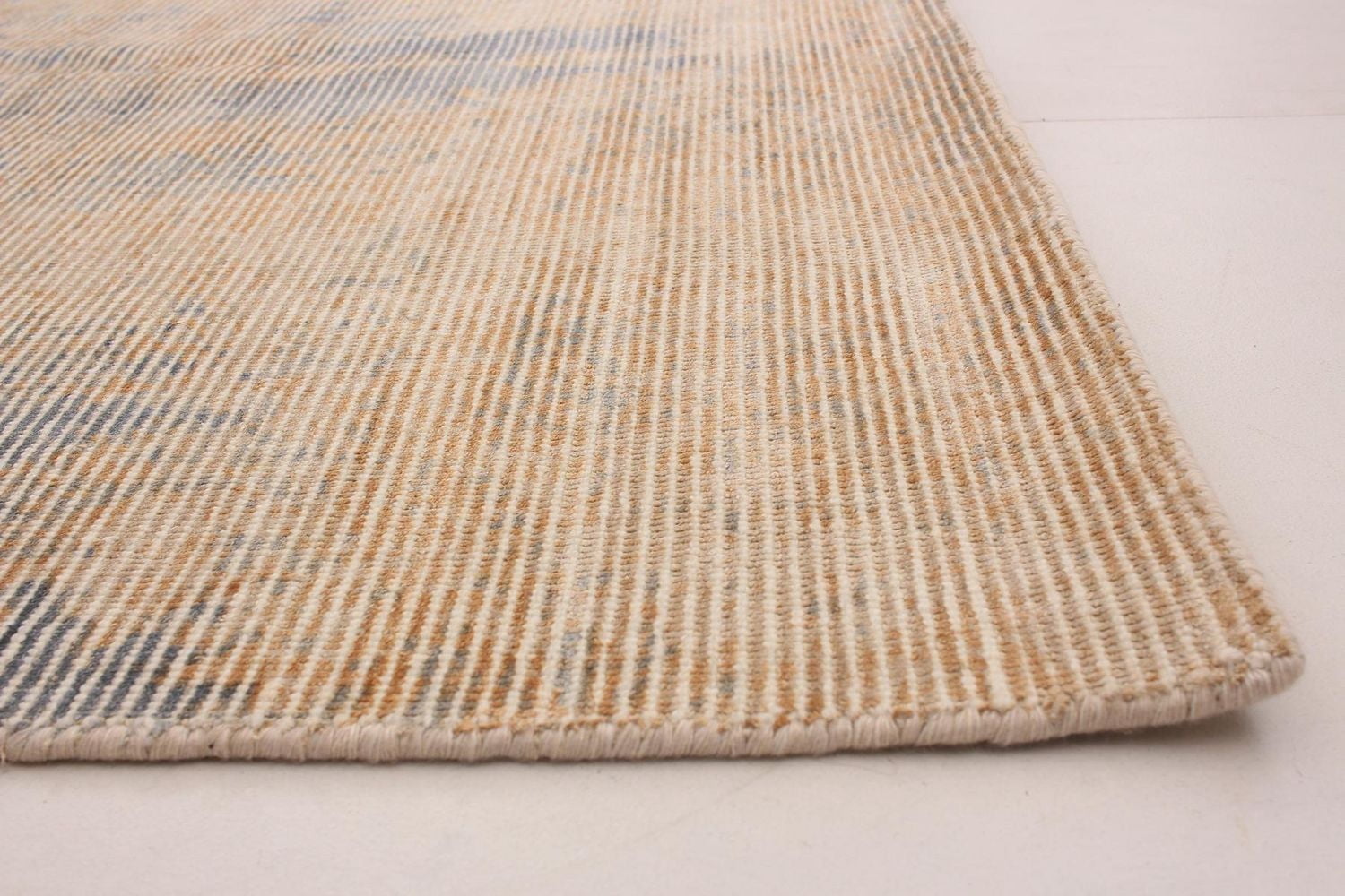 ECARPETGALLERY 5'3" x 7'6" Transitional Galleria Hand-knotted Area Rug for Living Room, Dining Room and Bedroom in Ivory