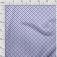 thumbnail image 3 of oneOone Cotton Jersey Blue Fabric Geometric Craft Projects Decor Fabric Printed By The Yard 58 Inch Wide, 3 of 4