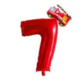 thumbnail image 1 of 2 Pcs Ballons Chiffres Rouges 32 Pouces Mini Camion de Pompiers Ballons en Feuille 1 2 3 4 5 6 7 8 9 Ans Décoration de Fête d'Anniversaire shower de Bébé Jouet pour Enfants, 1 of 5