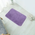 thumbnail image 6 of Fsqjgq Creative Carpet Area Rugs Entrance Rug Carpet Welcome Decoration Day Room Living Doormats Carpet Home Carpets Bathroom Products Long Hair 40X60Cm Purple, 6 of 6