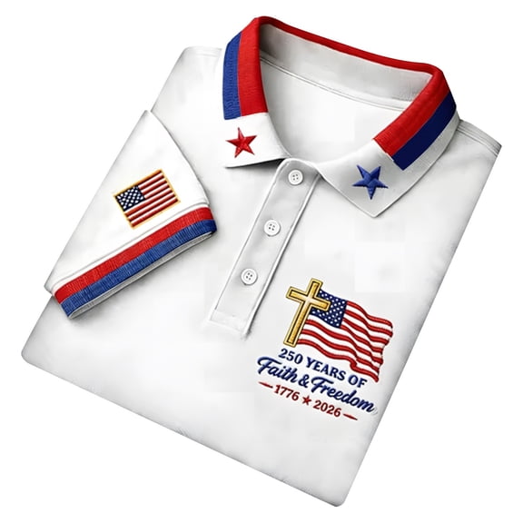 XDZJLR 4Th Of July Shirts Men Patriotic Short Sleeve Casual Comfort Commemorative Graphic Collared Independence Day Men's Polo Shirts S-5Xl