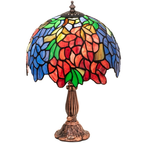 Meyda Tiffany Tiffany 15.5'' H Table Lamp with Bowl Shade