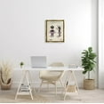 thumbnail image 2 of Stupell Industries Mouse Character Figure Diagram Graphic Art Metallic Gold Floating Framed Canvas Print Wall Art, Design by Karl Hronek, 2 of 6