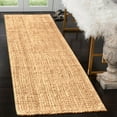 thumbnail image 5 of Delara Premium Handwoven 100% Jute Area Rug (2'.5" x 9'), Natural Fiber Boucle Design, 0.25" Thick – Durable Rug for Living Room, Bedroom & Entryway, 5 of 7