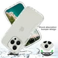 thumbnail image 5 of Allytechgroup Transparent Phone Case for Apple iPhone 16 Pro Max, Not-Yellowing Shockproof Anti-Scratch Without Screen Protector Case Cover for iPhone 16 Pro Max, Clear, 5 of 7