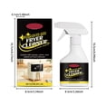 thumbnail image 3 of Air Fryer Cleaner Kit, 237ml Heavy Duty Degreaser + Foam Cleaner, Basket & Tray Grease Remover, 3 of 7