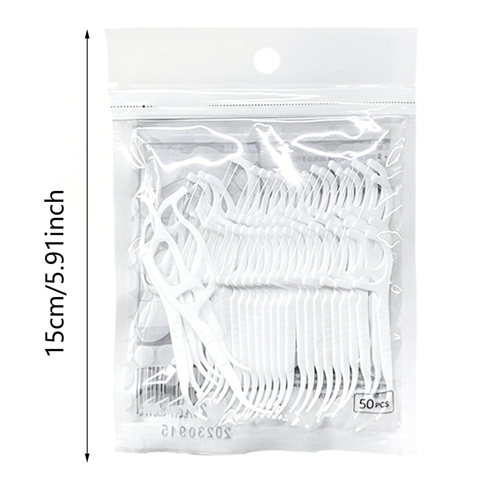 zhonghuaying Floss Set with Dispenser, 1 Floss Storage Unit and 7 Bag of 50 Floss Picks for Daily Care