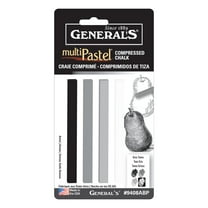 General Pencil Multi Pastel Stick Set, 4-Colors, Gray Tones