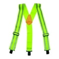 thumbnail image 2 of Tool Belt Suspenders Reflective Safety Suspenders With Fully Elastic 2 inch Wide Y Back Heavy Duty Suspenders, 2 of 3