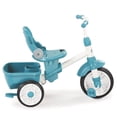 thumbnail image 3 of Tricycle Little Tikes Perfect Fit 4 en 1, color verde azulado para niños pequeños, 3 of 9