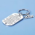 thumbnail image 3 of Hlzmart Gifts for Her Graduation Season Stainless Steel Tag Metal Keychain Can Be Used For Diy Engraved Commercial Key Accessories Graduation (Buy 2 Get 1), 3 of 8