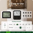 thumbnail image 3 of 7L Automatic Cat Dog Feeder, 5G WiFi Smart Pet Food Dispenser with APP Remote Control, Alexa Voice Control & Slow Feeding Mode, 29 Cups Large Capacity Auto Pet Feeder with Timed Feeding Schedule, Det, 3 of 9