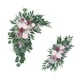 thumbnail image 2 of Botín de 2 uds Yotijar Arreglo Floral Decorativo Artificial Rosado Corona de flores, 2 of 10
