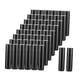 thumbnail image 3 of 50 tubos de labios cosméticos de 5,5 g, redondos, vacíos, con cierre giratorio, mini contenedores para labios. negro, 3 of 7