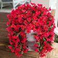 thumbnail image 1 of Flores artificiales de buganvilla para decoración exterior (2 unidades), 1 of 9