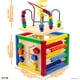 thumbnail image 5 of Cubo de Actividades 6 en 1 con Laberinto de Cuentas para Bebés Play22, 5 of 9
