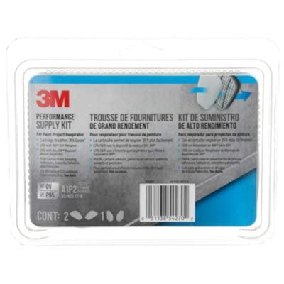 3M 6022P1-DC Paint Project Respirator Kit, OV/P95 - Quantity 5