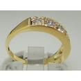 thumbnail image 4 of LBG 14k Yellow Gold Natural Diamond Womens Band Ring (0.42 cttw, H-I Color, I2-I3 Clarity), 4 of 4