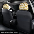 thumbnail image 3 of Kdxio Qutumn Tree Pattern Print 2 Piece Car Head Rest Covers Set Auto Front/Rear Seats Headrest Cover Universal Fit Most Cars,Sedan, SUV, 3 of 9