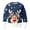 Dark Blue, variant on Ugly Funny Christmas Sweater for Men and Women - R_udolph The Reindeer