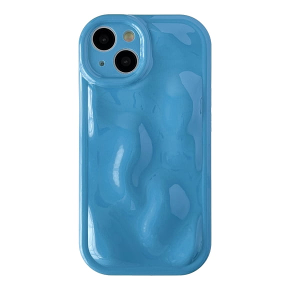 Funda para teléfono iPhone 14 Pro, diseño de ondas onduladas
