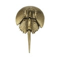 thumbnail image 4 of Cangrejo de , criaturas marinas, adornos de animales de latón, figura de vida marina, modelo de criatura marina para decoración del hogar,, 4 of 9