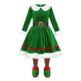 thumbnail image 6 of ANINEO Child Outfits Sets Girls Dress Fairy Party Gown Long Sleeve Holiday Pageant Outfit For Festive Season Stage Performance Long Sleeve Clothes Soft, 6 of 6