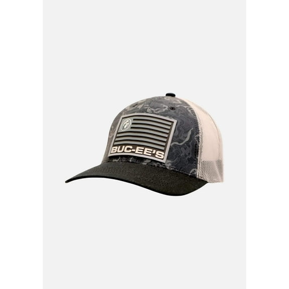 Buc-ee's No Quarter Snapback Trucker Hat