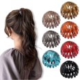 thumbnail image 1 of 4 pinzas mágicas para el pelo con forma de nido de pájaro, pinzas para el pelo, pinzas para hacer moños, peine extensible para coletas, coleteros para cabello fino, grueso y rizado, horquilla con form, 1 of 6