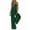 Green, variant on Jumpsuits for Women Spaghetti Strap Wide Leg Overalls Summer Rompers with Pockets Green L