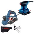 thumbnail image 1 of Cepillo Madera 700w+lijadora Roto Orbital Bosch azul Estándar, 1 of 10