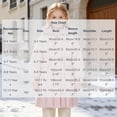 thumbnail image 3 of Hellosay Long Puffer Coat Girls Quilted Long Sleeve Hooded Jacket Winter Zip Up Ruffle Tie Front Outwear with Pockets, 3 of 6