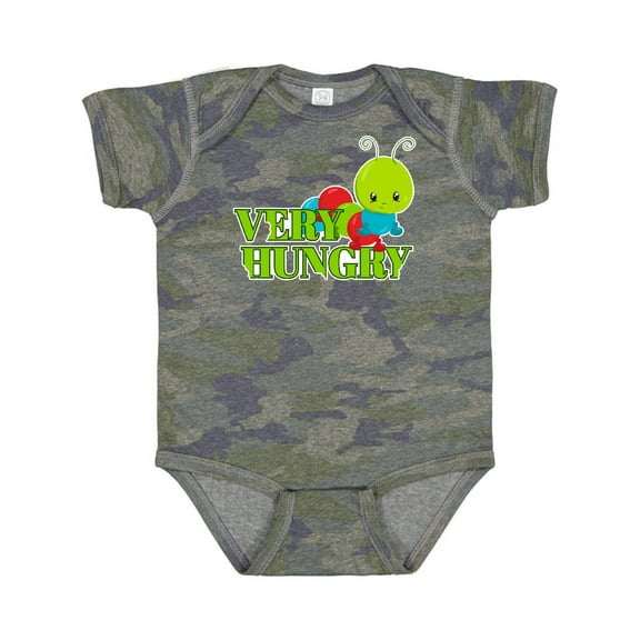 Inktastic Very Hungry Boys or Girls Baby Bodysuit
