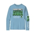 thumbnail image 4 of Minecraft, Boys' & Big Boys' Graphic Long-Sleeve T-Shirt, Creeper Montage, Sizes 4-18, 4 of 5