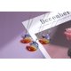 thumbnail image 2 of Collar con colgante de piedra curativa de cristal de 7 Chakras, protección de la luna creciente del arco iris, amuleto de Chakra Reiki de piedras preciosas de cristal oso de fresa Electrónica, 2 of 5