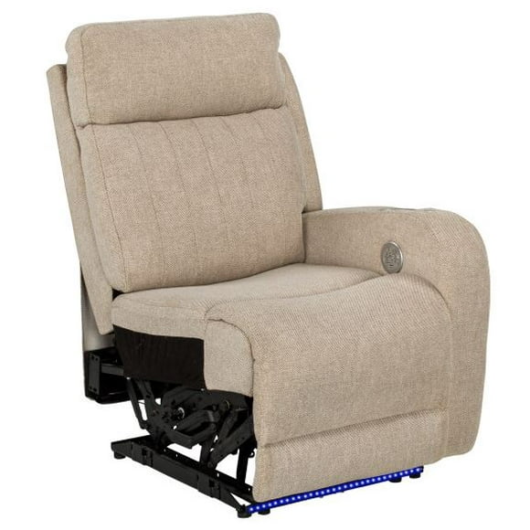 Lippert Components Chair 2020129337 Thomas Payne Furniture; Left Hand Recliner; Seismic Series; 64 Inch Reclining Depth; Non-Folding; Norlina; Polyester Woven Upholstery With Foam Cushion