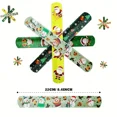 thumbnail image 2 of 30pcs Slap Bracelets Wristbands Party Favors Treasure Box Toys For Classroom Prizes Christmas Gifts For Kids, 2 of 7