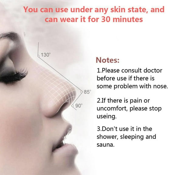 LHCER Nose Up Shaper,Nose Shaper,Nose Up Shaping Lifting Straightening Clip Bridge Shaper Transparent