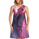 thumbnail image 1 of Easygdp Astronaut Riding Fiery Horse para Vestido Transpirable de Mujer, Vestido Suelto de Manga Corta con Pliegues y Bolsillos para el Verano, 1 of 6