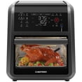 thumbnail image 1 of Chefman ExacTemp 11.5-Litre (12-Quart) 5-in-1 Air Fryer with Integrated Smart Thermometer, 28 Presets - Black, New, 1 of 9